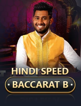 Hindi Speed Baccarat B — Evolution ဂိမ်းမူရင်း cover