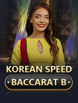 Korean Speed Baccarat B — Evolution ဂိမ်းမူရင်း cover